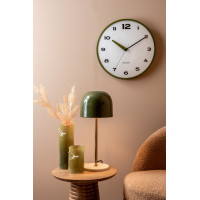 Nástenné hodiny Brisk Dome Karlsson KA6028GR, 40cm